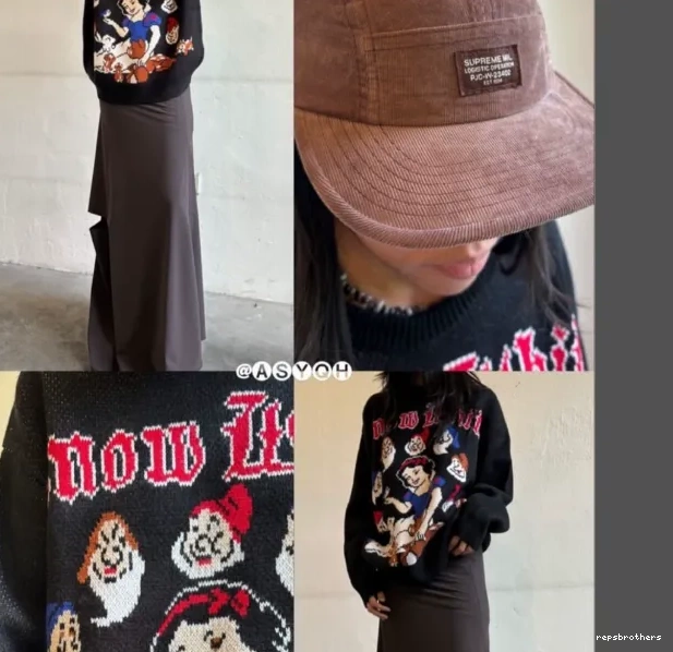 WHITE 24FW SWEATER SNOW Snow White Sweater 0609